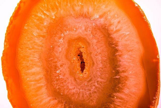 oranžový achát